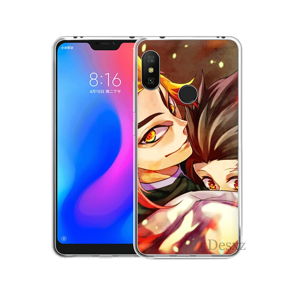 Чехол для телефона для Xiaomi mi F1 9 9T MAX 3 A3 Pro CC9 CC9E 5 5S 6 mi x 2S 8 A1 A2 5X 6X Lite чехол Rengoku Kyoujurou убийца