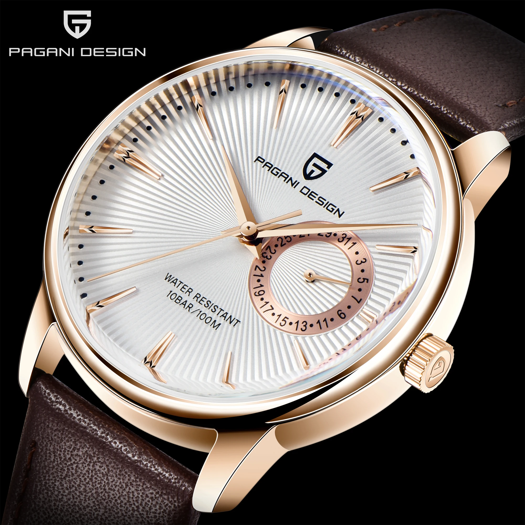 $41.79 Pagani Design Watches Men Luxury Brand Quartz Men Chronograph Sport Waterproof Casual Rolexabl