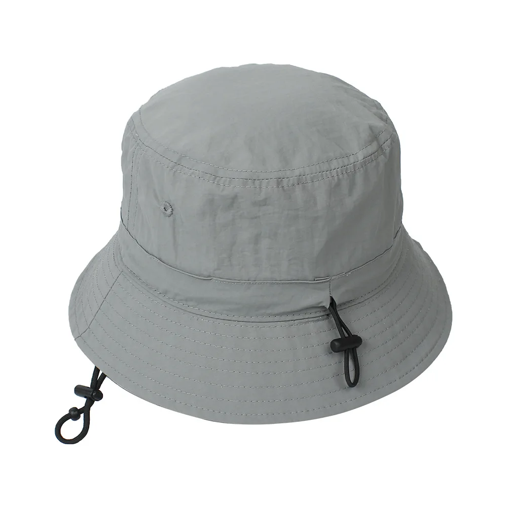Womens Reversible Two Tone Solid Bucket Hat With Removable Adjustable Chin Strap 