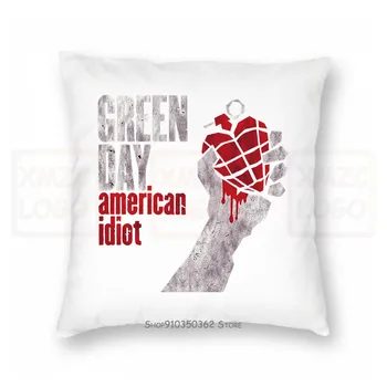 

Green Day American Idiot Vintage Burnout Pillow case - New Women Men