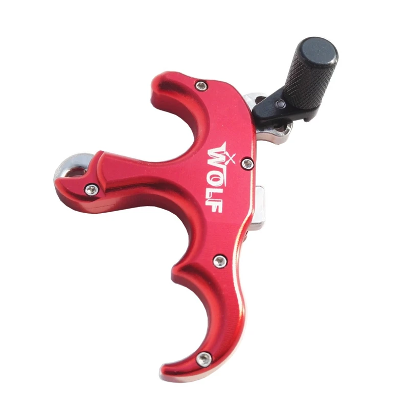 New AMEYXGS 3 Finger Release Compound Bow Release Thumb Caliper Trigger