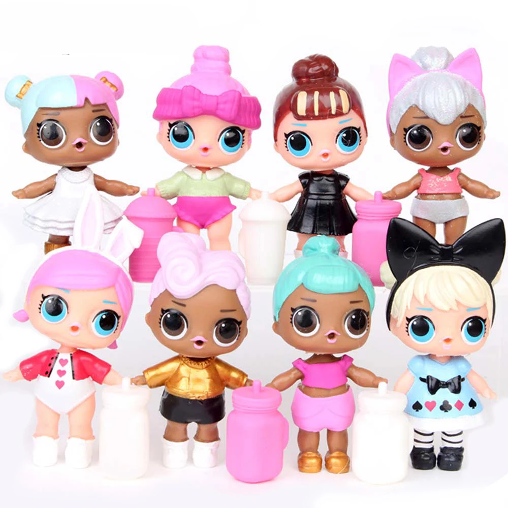 

HOT Sale LOLS Dolls Originals MGA Dolls Unpacking Baby Lovely bebek Action Figure L.O.Ls surprise Toys Kids girl brithday Gifts