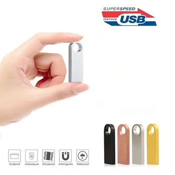 

new pen drive 32GB pendrive metal High Speed usb flash drive64GB flash memory stick 16GB Key usb stick 128GB 8GB4GB Free adapter