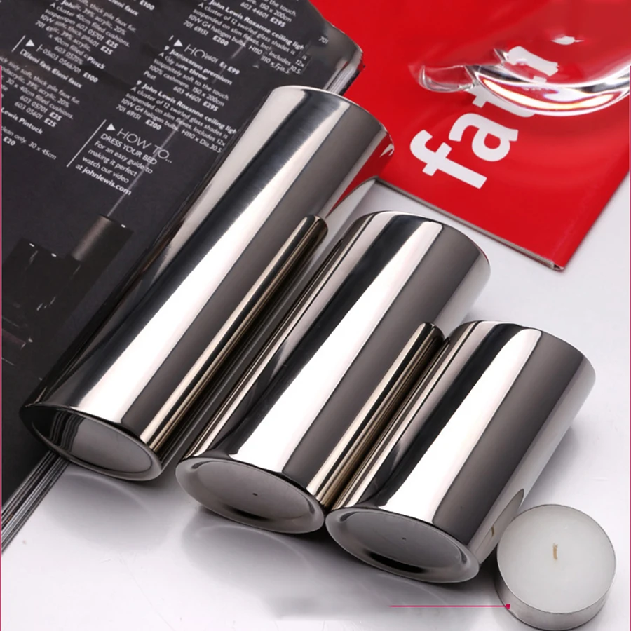 Stainless Steel Decor Round Candle Holder Nordic Home Accents Candlesticks Geometric Centerpieces Mumluk Decoracion Hogar W Stainless Steel Decor Round Candle Holder Nordic Home Accents Candlesticks Geometric Centerpieces Mumluk Decoracion Hogar W