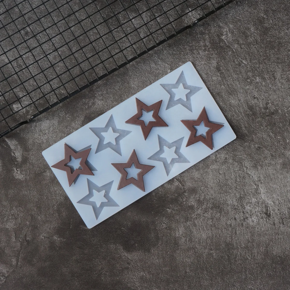 Форма Пластиковая Для Шоколада Звезда Купить