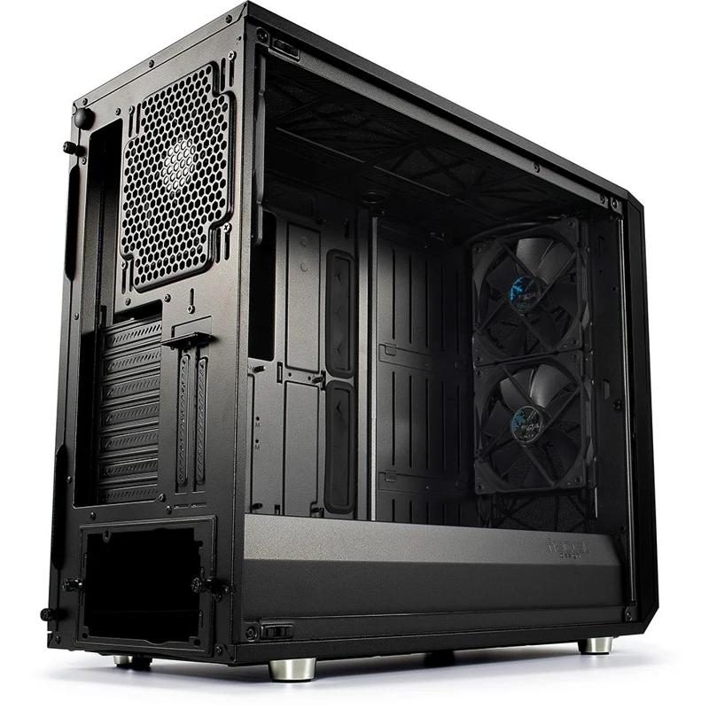 Корпус Fractal Design Meshify S2 Blackout TG Dark черный без БП E-ATX 5x120mm 4x140mm 2xUSB3.0 1xUSB