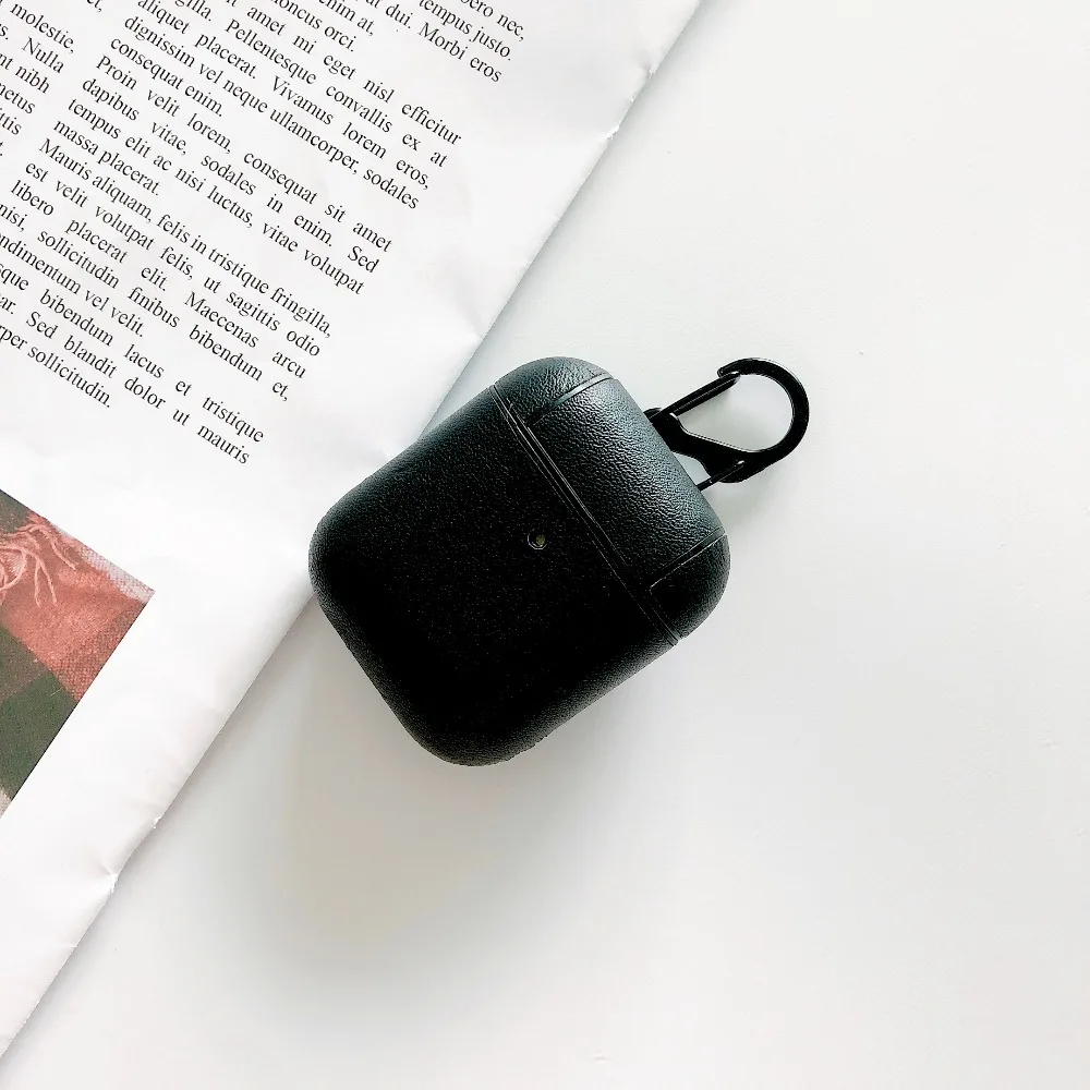 Cover For Airpods 2 1 Case Bluetooth Wireless Earphone Fashion PU Leather Cover For Airpods 1 2 Charging Box Headset Accessaries (4)