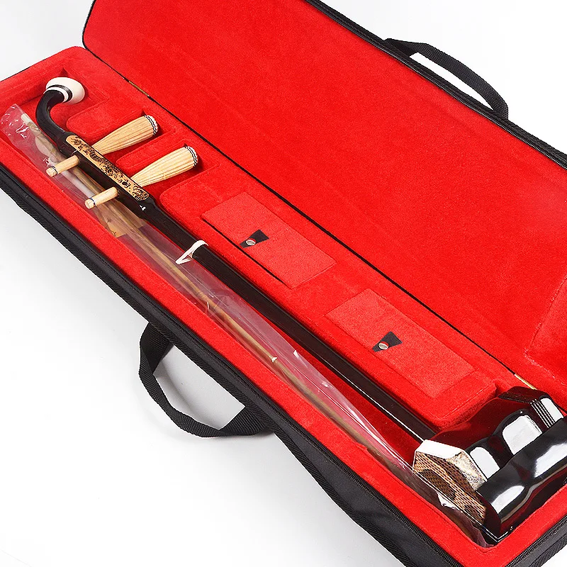 Erhu Китайский инструмент Huqin Strik Muziek плоский прут с кодом положения string erhu bow чехол