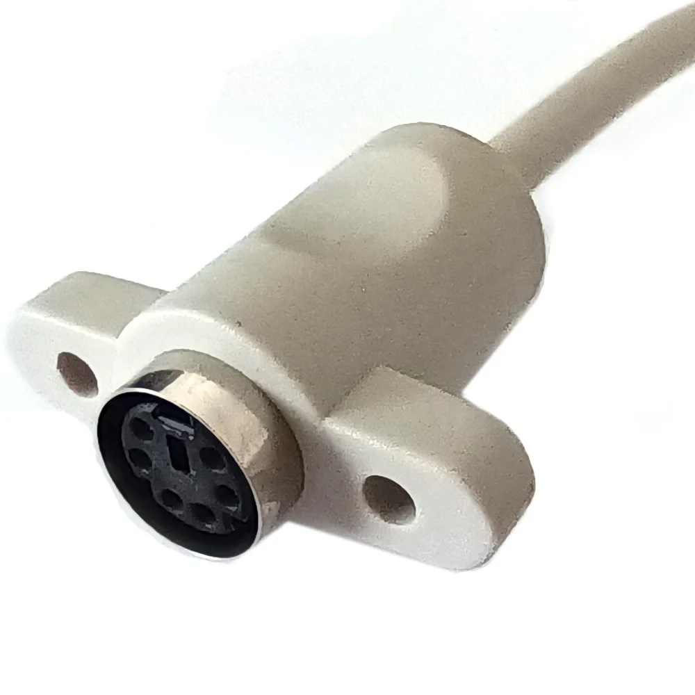 BIlinli 10pcs Mini 6 Pin DIN Socket Connettori PS-2 Female Plug - Foto 2