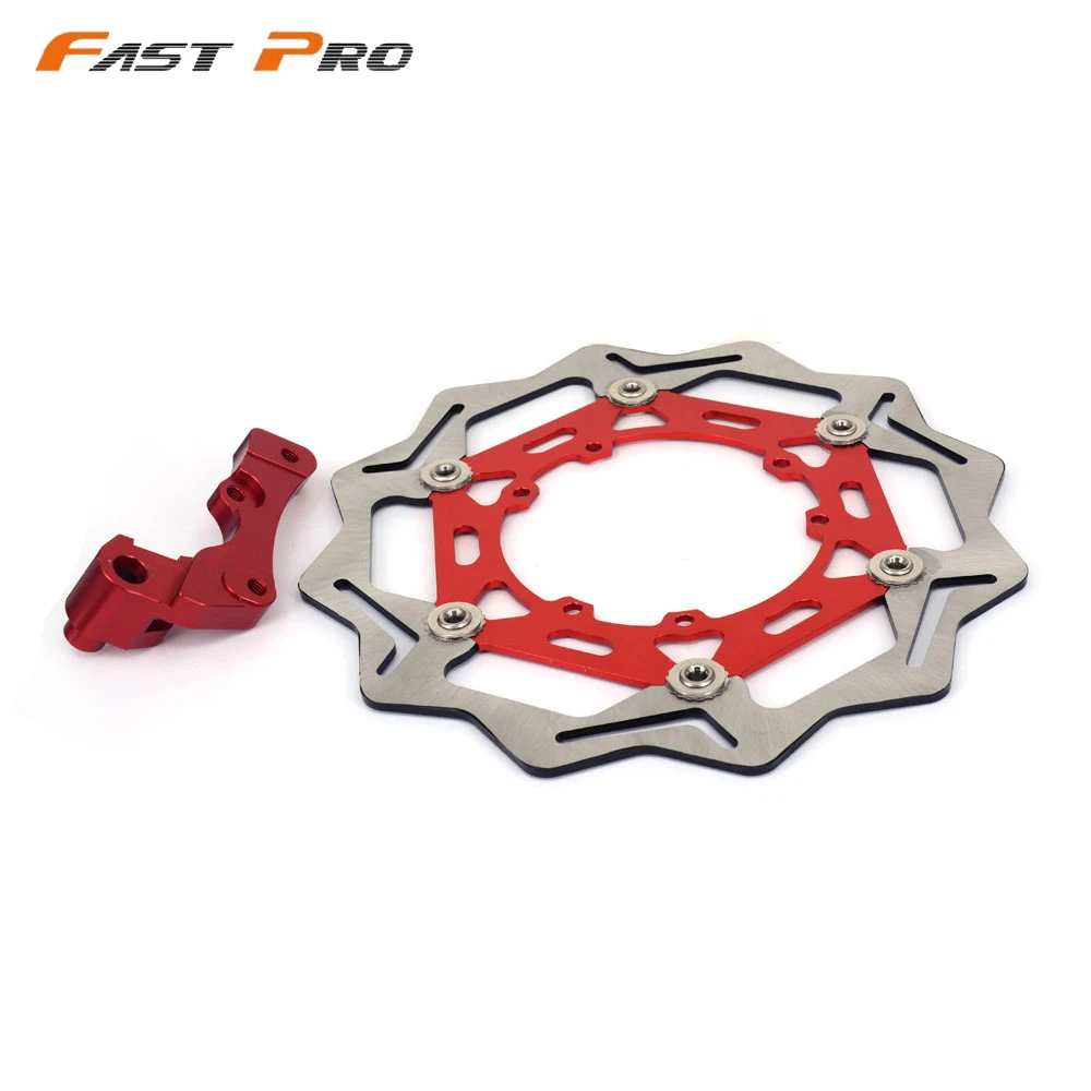Motorcycle CNC 270MM Front Floating Brake Disc  Caliper Bracket Adapter  For HONDA CR125 CR250 CRF250R CRF250X CRF450X CRF450R |caliper bracket|brake  discfront brake disc - AliExpress