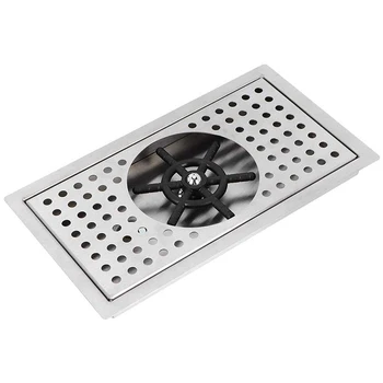 

11 cm Diameter Glass Washer 304 Stainless Steel Milk Tea Cup Cleaner Cleaner Glass Washer Embedded High Pressure Cup Pusher Midd