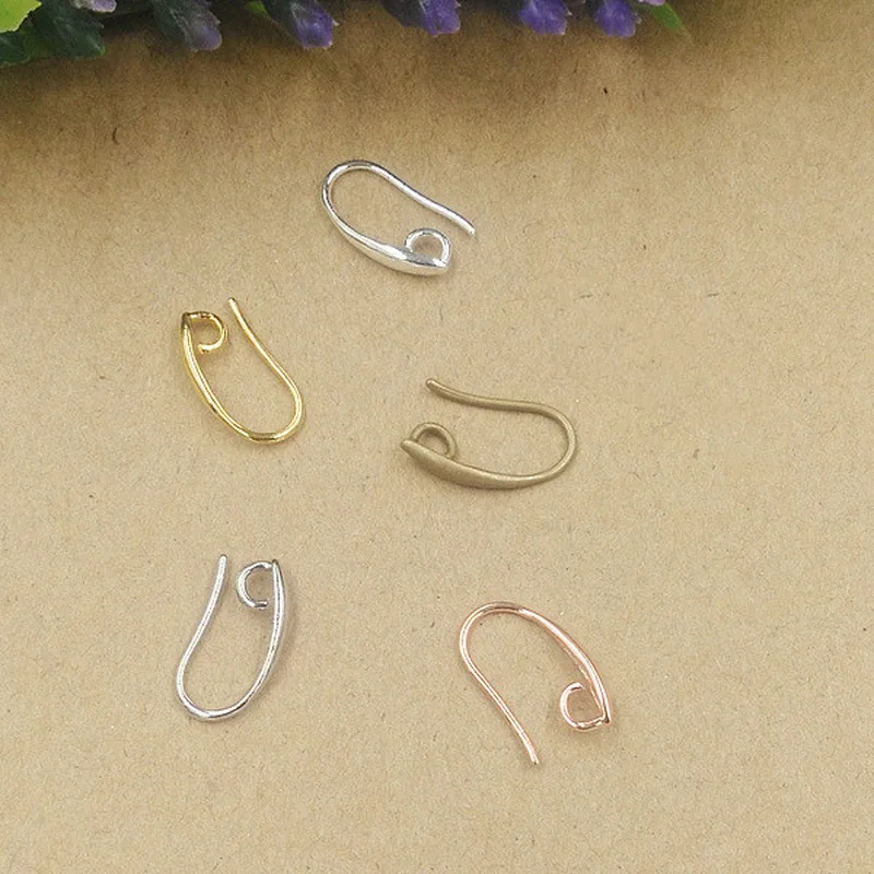 

10pcs Cast Copper Woman Earrings Ear Hook 10*15mm DIY Fashion Jewelry Findings Accessories