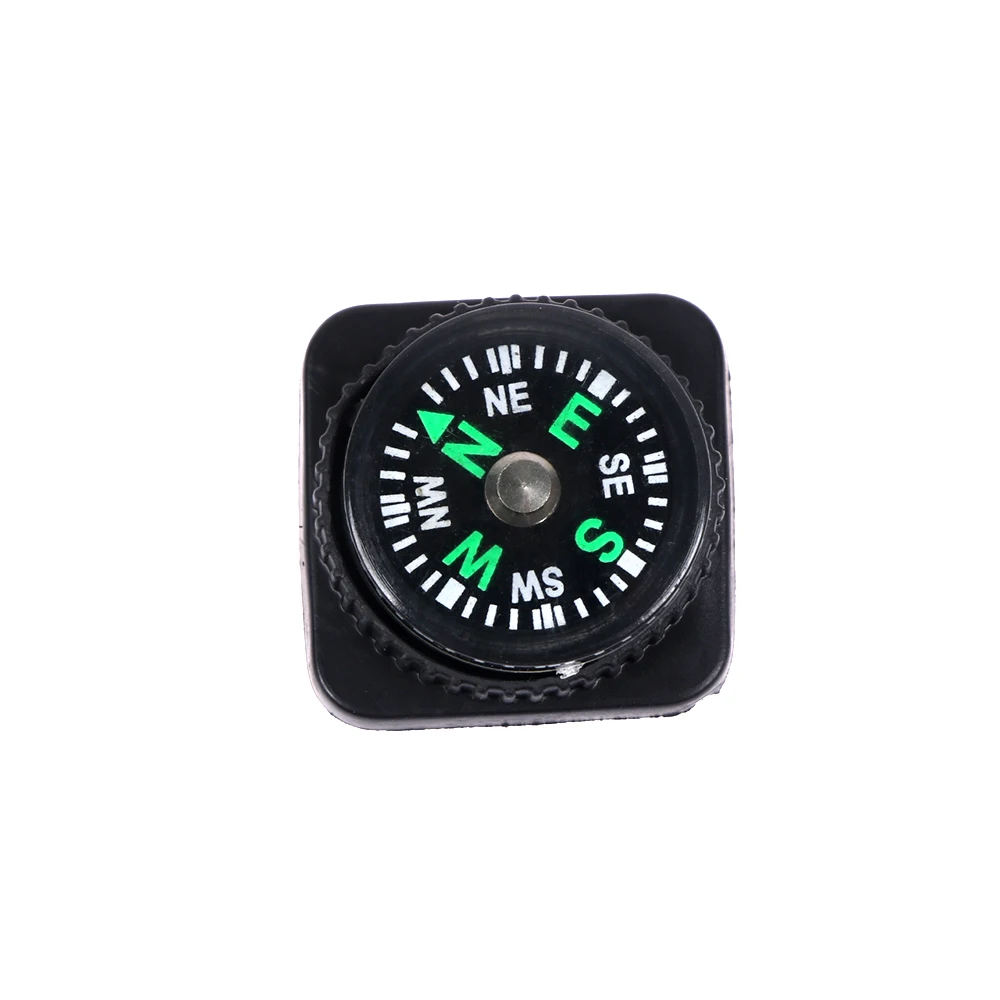 2 stücke 20mm Kompass Heißer Schwarz Uhr Slip Handgelenk Rutsche Band Kompass Schwarz Slip Rutsche Für Armbanduhr Band paracord Überleben – Detail 8