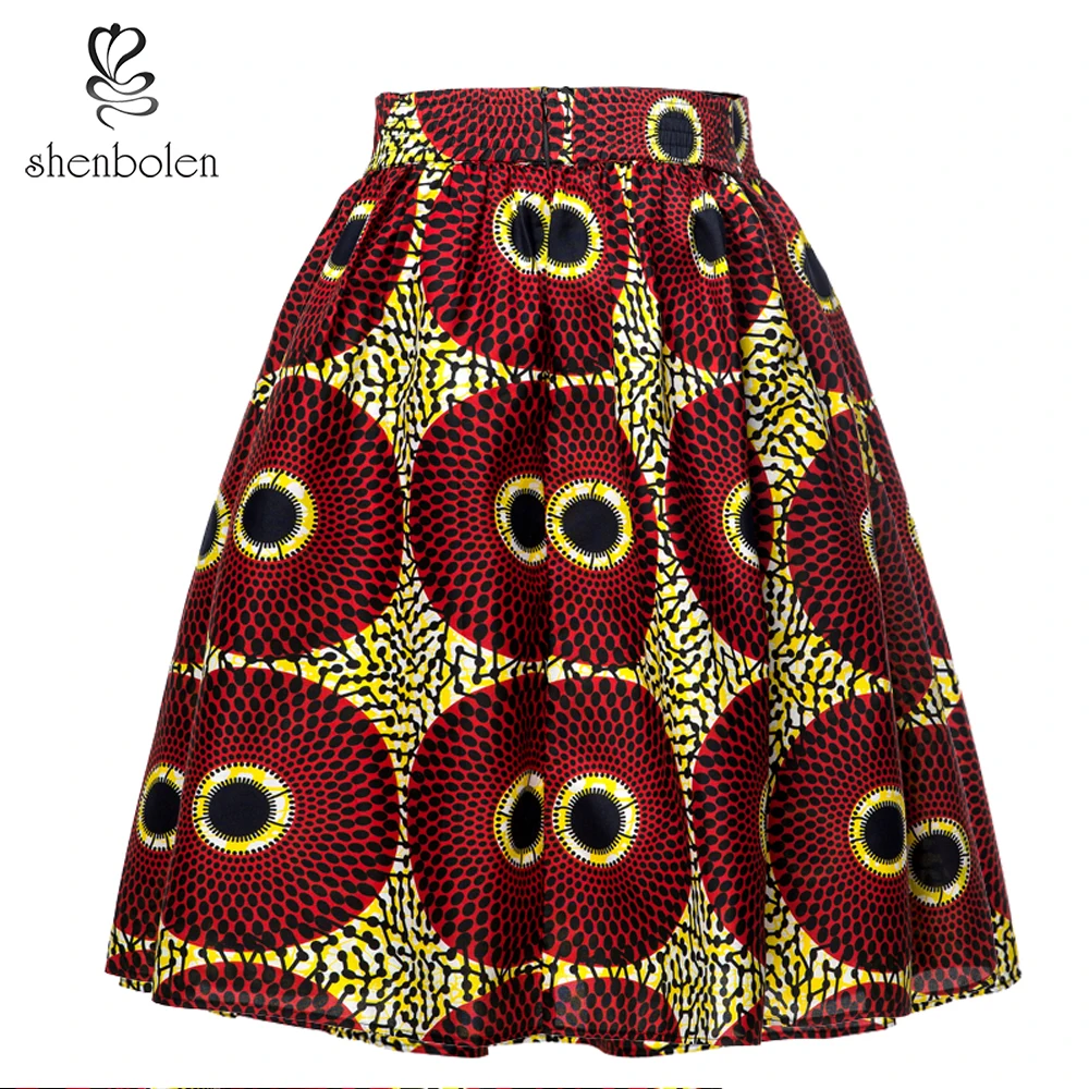 african culture clothing 2021 African Women Skirt African Batik Ankara Print Traditional Costume Flower Print Casual Dashiki Skirt african culture clothing