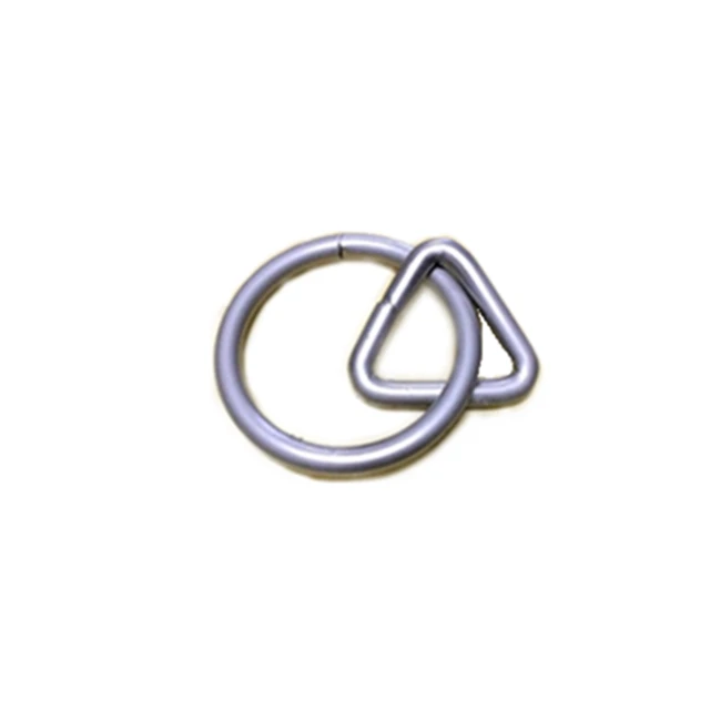 20pcs Stainless Steel Ring Buckle Halter Buckles Bridle Hardware Accessories Fittings Nickel Plated Ring 3