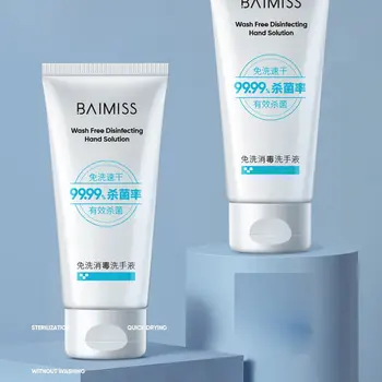 

60Ml 75% Alcohol Washfree Hand Sanitizer Bottle Alcohol Liquid Kids Adult Hand Cleaning Travel Hand Liquid