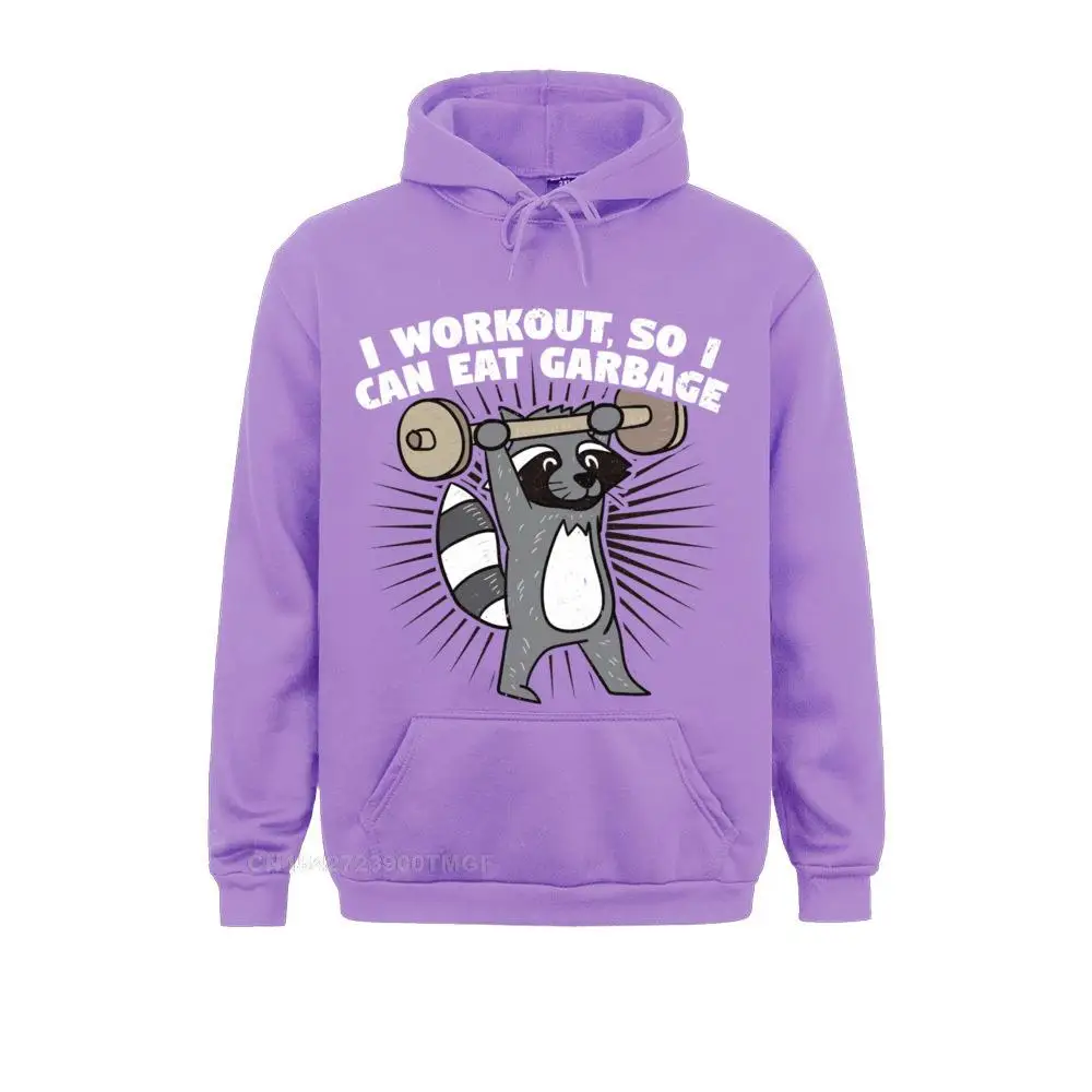 I Workout So I Can Eat Garbage Funny Gym Raccoon Hoodie__19278 Men Fitted Hoodies Summer Sweatshirts Hip hop Long Sleeve Clothes I Workout So I Can Eat Garbage Funny Gym Raccoon Hoodie__19278purple