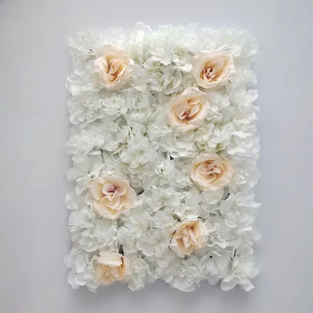 Silk Artificial Flower Wall Panels Handmade Decor Wedding Baby Shower Birthday Party  Shop Backdrop Flower Backdrops Decoration I