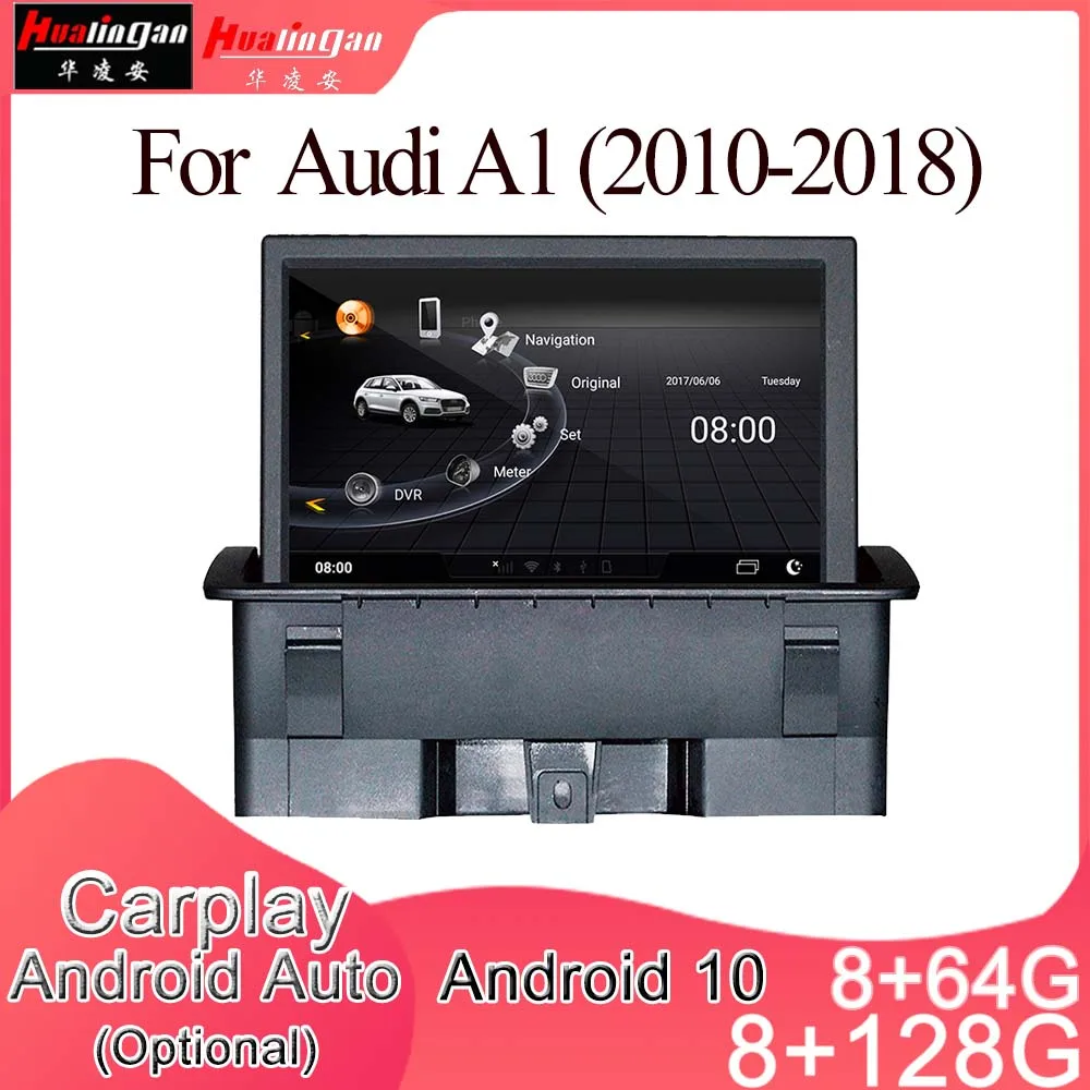 Автомобильный мультимедийный DVD-плеер на Android 10 стерео радио GPS-навигация Carplay Auto