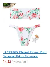 Summer one piece Swimwear Women Fringe Leaf Print Bikini Beachwear Party Bath Playful Fresh Sweet Sexy High Waist Bikini Hot XL 