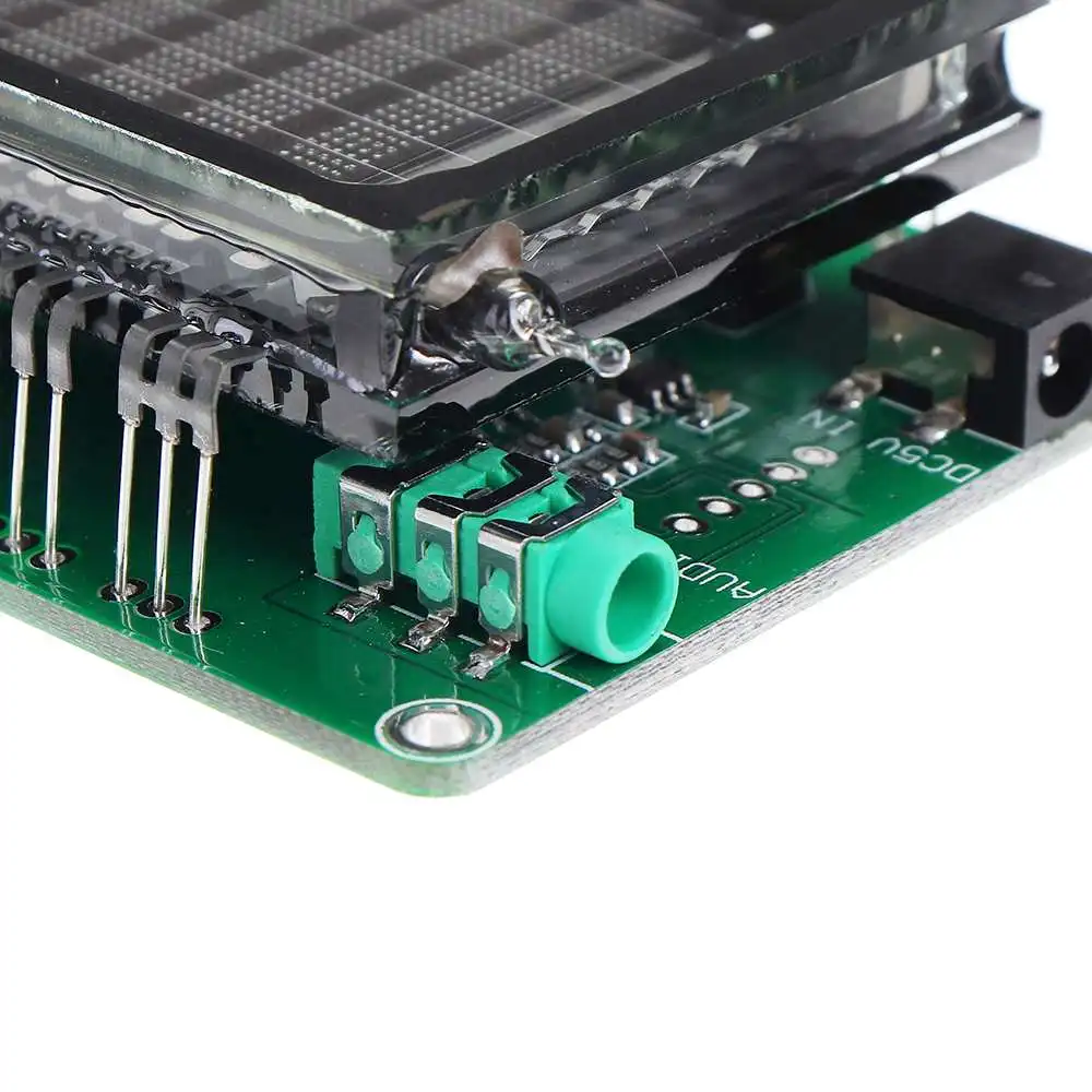 DIY AK2515 VFD набор индикаторов музыкального спектра звуковых частот 15 уровень VU метр экран усилитель дисплея доска часы Регулируемый
