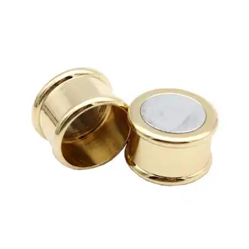 

3 sets 10mm Inner Hole Gold Magnetic Clasp for Jewelry Bracelet Making Strong Magnet Easy on and Off