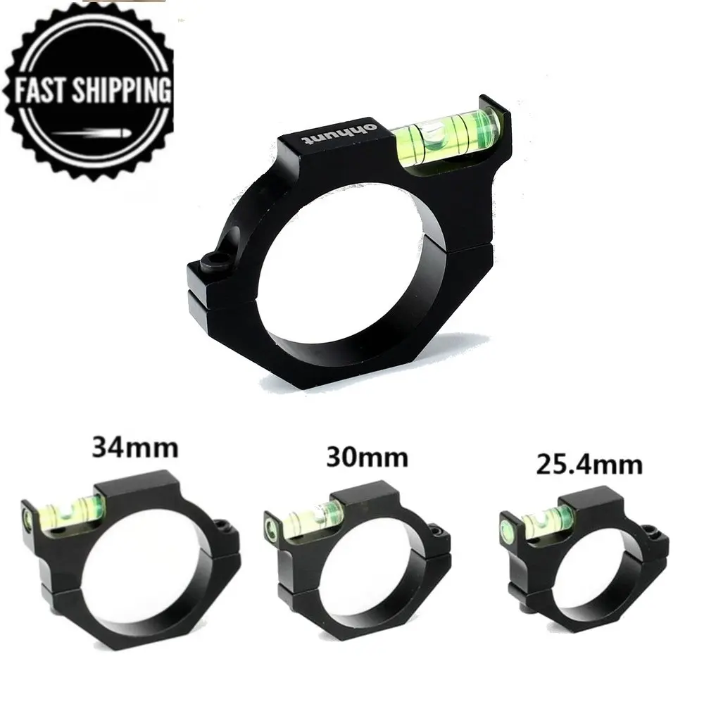

ohhunt 25.4mm 30mm 34mm Scope Tube Bubble Level Hunting Tactical Riflescope Laser Sight Alloy Mounts Accessories