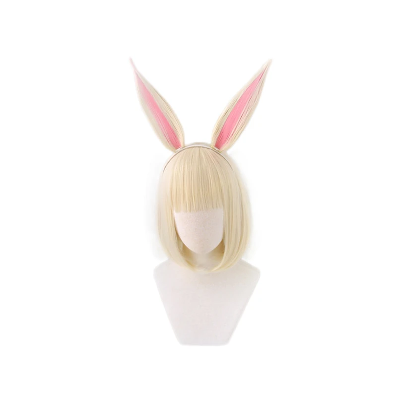 

Anime BEASTARS Cosplay Haru Wig Rabbit Personified Beasts Cute Hair Halloween Party Carnival Costume Role Play Wigs