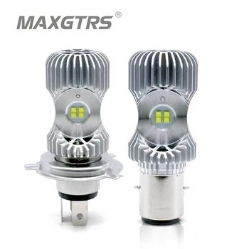 

H4 HS1 BA20D LED Motorcycle Headlight Blub DC 9V~85V 32W 1800LM 6500K Moto Light XBD Chip Scooter Accessoire Motobike Head Lamp