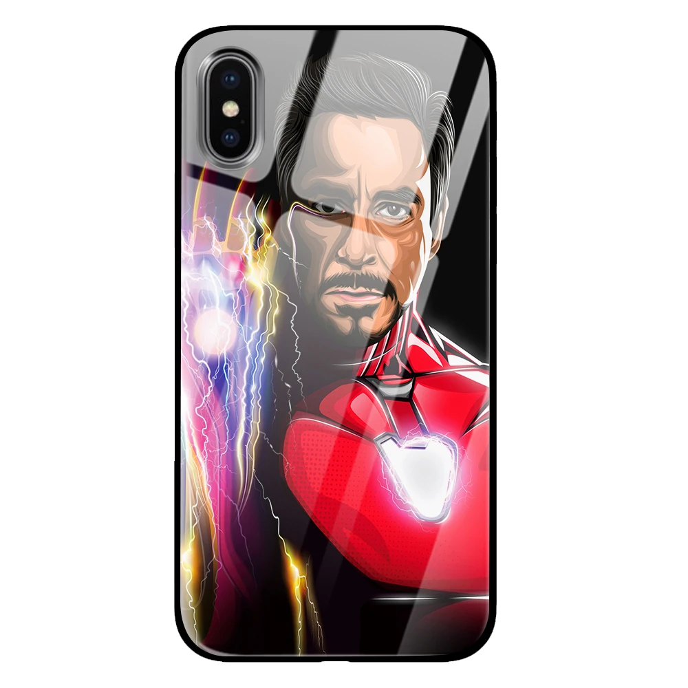 Ironman роскошные чехлы из закаленного стекла для huawei P30 P20 mate 10 20 Honor 8 9 10 Pro Lite - Цвет: 11