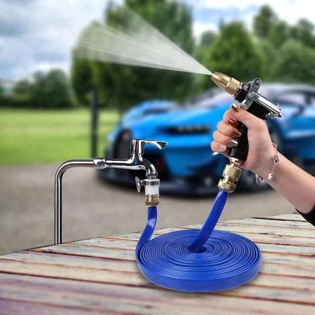 Tragbare Hochdruck Wasser Pistole Für Reinigung Auto Waschen Maschine  Garten Bewässerung Schlauch Düse Sprinkler Schaum Wasser Pistole Großhandel  - AliExpress