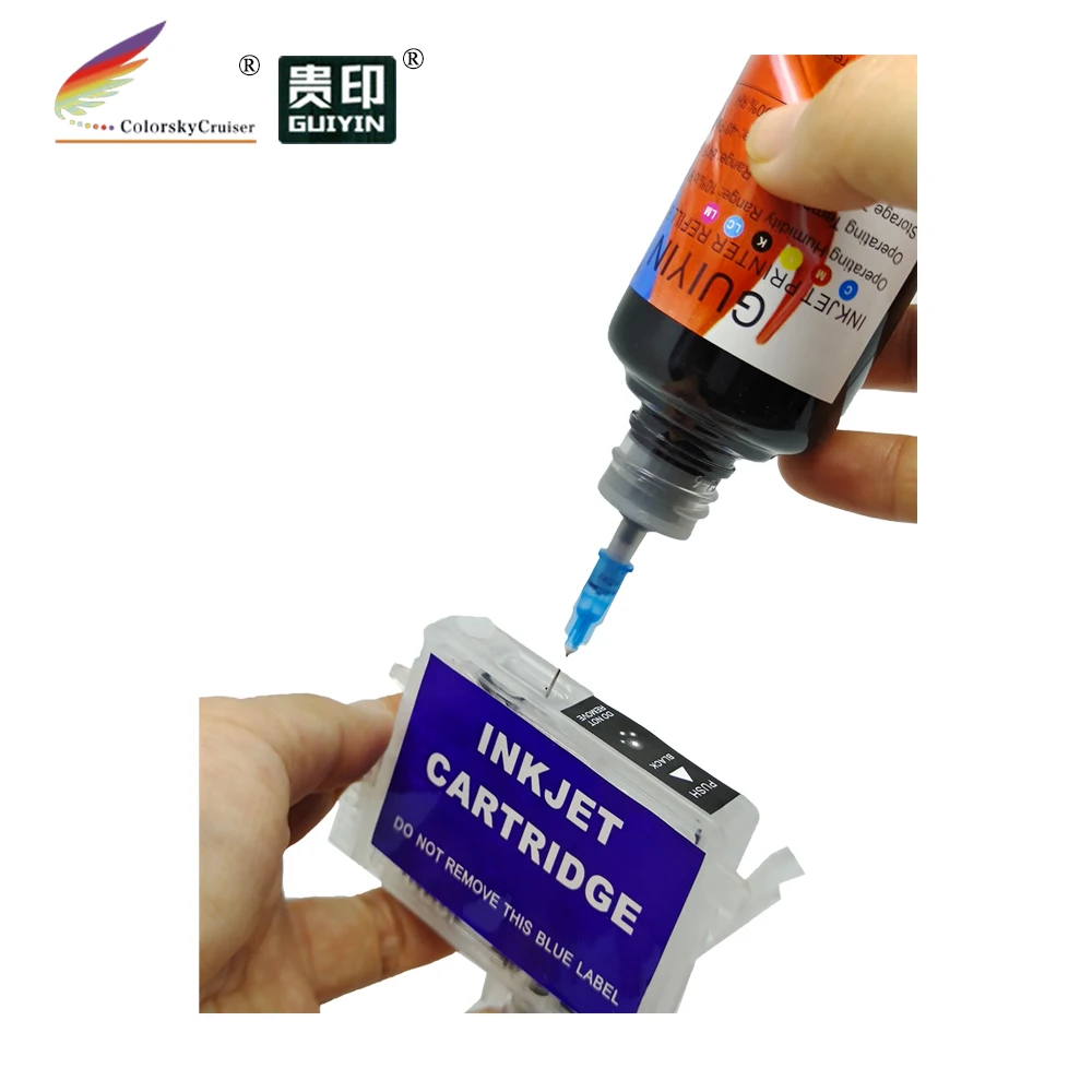 6 Color Refill Dye Ink for Epson IC6CL32 T0491 - T0496 Stylus