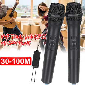 

Long Range Wireless bluetooth Microphone Speaker Handheld Karaoke KTV Player Mic Party Professional Wireless Microphone System