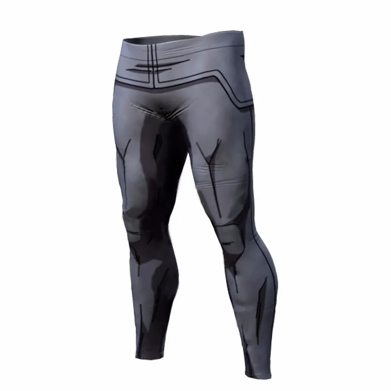Goku 3D Printed Pattern Compression Tights Pants Men Sweat pants Skinny Legging Trousers Male Vegeta Costume Long pants men trousers