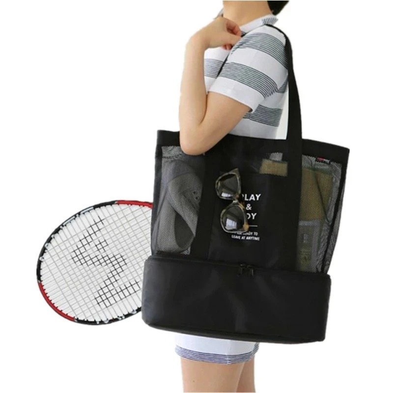 Portable Outdoor Picnic Bags Travel Shoulder Bag Waterproof Double Insulation Lunch Bag Storage for Camping Beach Organizer