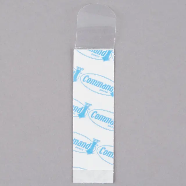 1pack Medium 3M Command Clear strips for Mounting hook command Clear double  sided tape - AliExpress