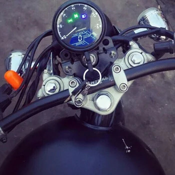 

Blue LED Odometer Indicator Waterproof Shockproof DC 12V Accessories Motorcycle
