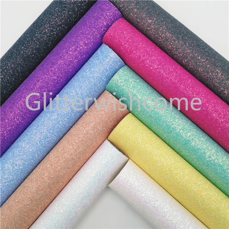 21X29CM A4 Size Neon Find Glitter Fabric, Glitter