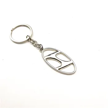 

Car Styling Auto Emblem Car Keyring Case for Solaris Ix35 I20 I30 I40 HYUNDAI Tucson CRETA Santa Fe Car Styling Plastic
