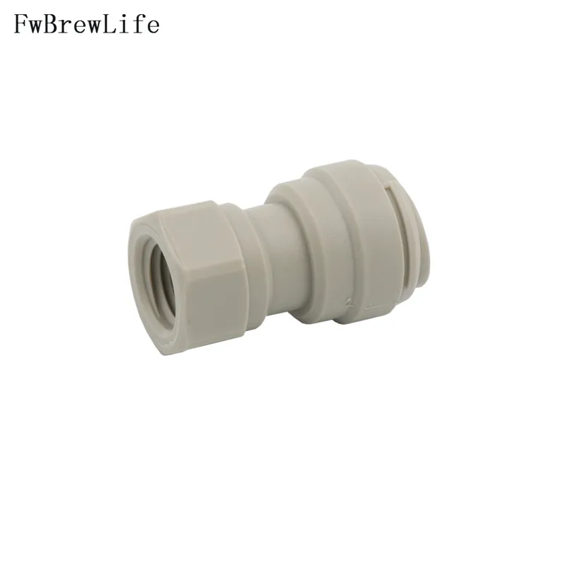 Push In Pneumatic Quick Fitting Connector 8MM(519) X FFL (TO FIT MFL Ball Lock DISCONNECTS 716 - 20UNF)