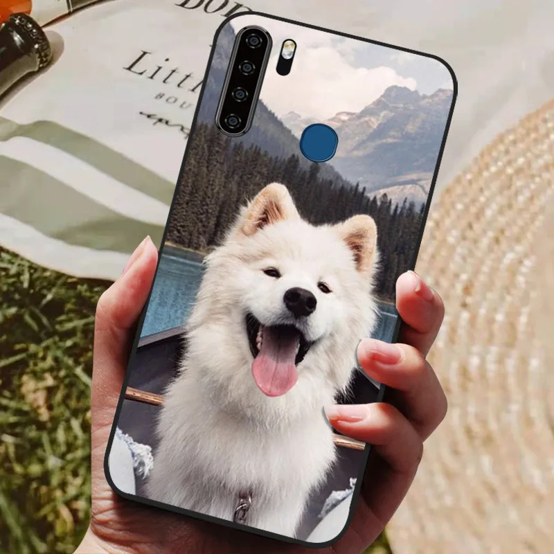 phone pouch bag For Blackview A80 Plus Case Silicon Back Cover Phone Case For Blackview A80 Pro Cases for BlackviewA80 Plus Soft bumper Funda neck pouch for phone Cases & Covers