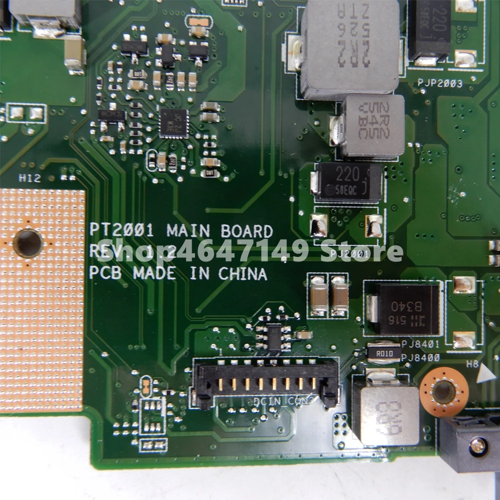  PT2001 Motherboard REV2.1 I5-4200CPU Mainboard For ASUS PT2001 Laptop Motherboard Test OK