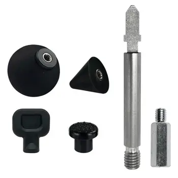 

6 Pcs Jigsaw Massage Adapter and Bits Jigsaw to Percussion Massager Converter Muscle Relaxing Massager Attachments