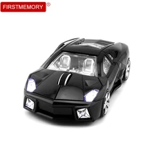 Беспроводная мышь, Портативная оптическая компьютерная мышь в форме машины, мини маленькая USB 3D мышь для детей, для Xiaomi, ноутбука, ПК, ноутбука MacbooK