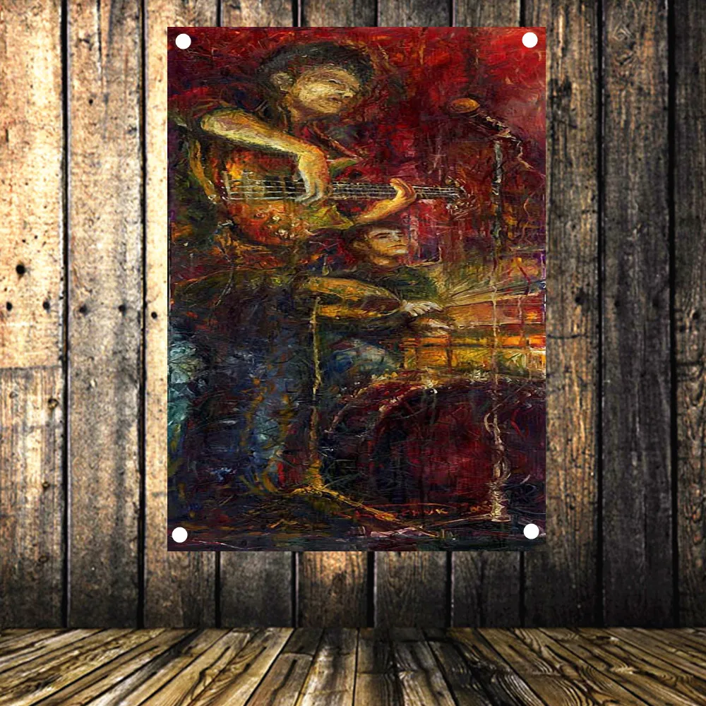 Nostalgic Music Retro Rock Band Star Poster American Country Music Flag Banner Tapestry Oil Painting Bar Cafe Wall Decor Gift A5 Nostalgic Music Retro Rock Band Star Poster American Country Music Flag Banner Tapestry Oil Painting Bar Cafe Wall Decor Gift A5