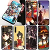 Anime KonoSuba Megumin para Xiaomi Mi nota 10 Ultra 9T CC9 Poco X3 NFC M2 Pro 9 SE 8 6 5 A3 A2 A1 Lite teléfono caso ► Foto 1/6