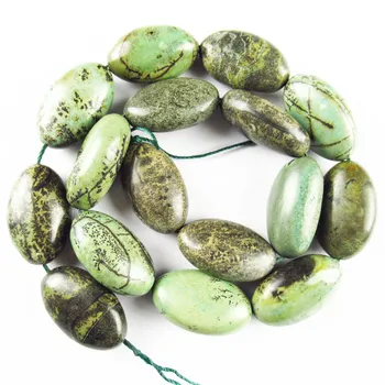 

1Strand 88g Natural Chohua Jaspers Oval Loose Bead 15.5" 25x15x10mm TZ727