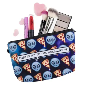

Star man Cosmetic Bag Print Women Brand makeup bags Cute bag headset candy Cosmetic printing Collection Casual men zipper new