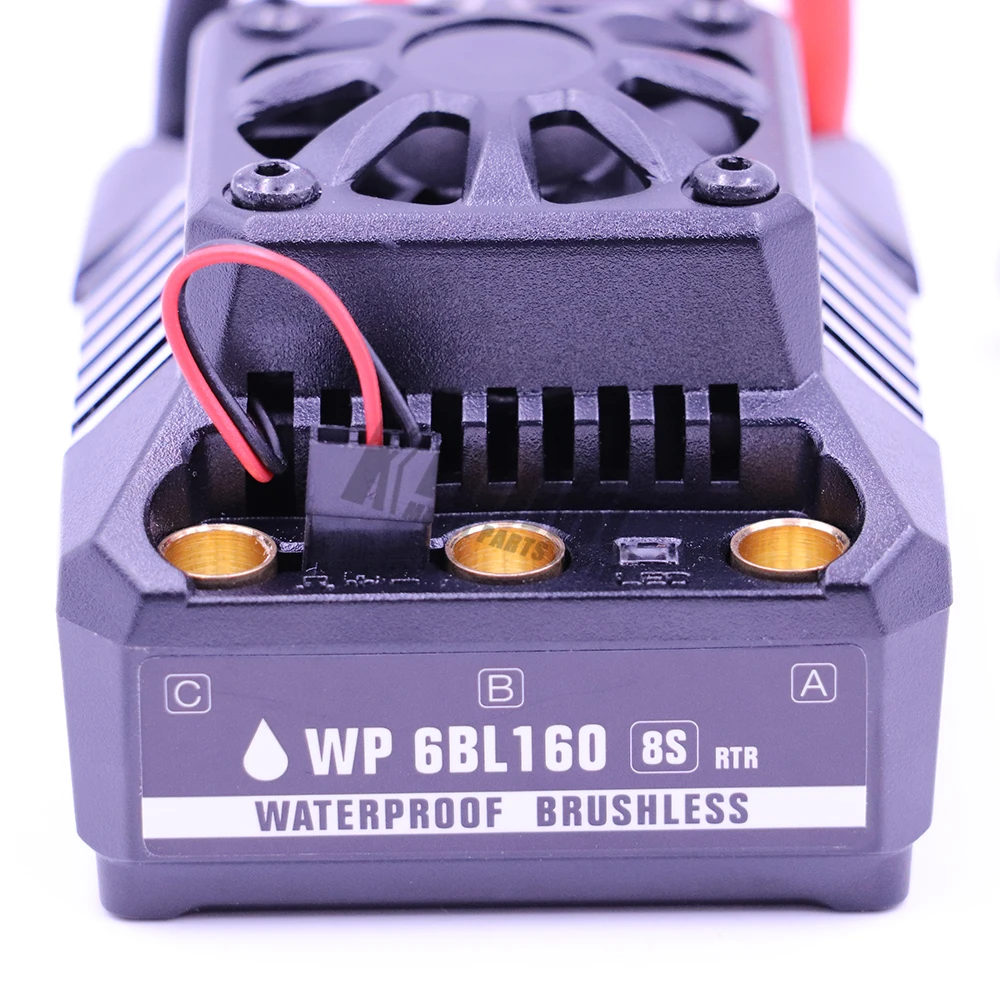 Абсолютно водонепроницаемый 160A WP-6BL 160 8S RTR бесщеточный бездатчиковый регулятор скорости ESC для 1/6 1/7 туристический автомобиль багги Грузовик Радиоуправляемая машина