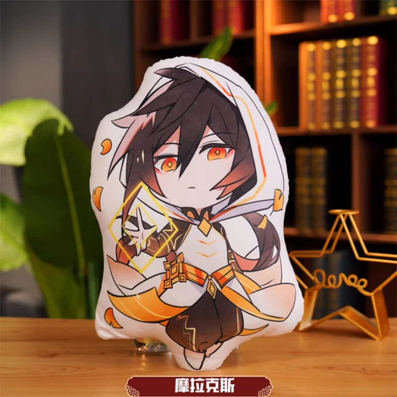 

40cm Impact Morax Plush Cosplay Dakimakura Figure Doll Toy Christmas Gift Pendant Accessories